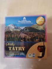 Oblátky Tatry višne v čokoláde