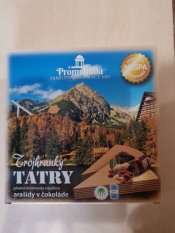 Oblátky Tatry arašidy v čokoláde