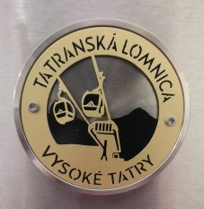 Kovová minca s magnetom - Tatranská Lomnica
