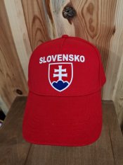 Šiltovka Slovensko - červená