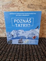 Hra Poznáš Tatry? Spoločenská hra ( nové vydanie )